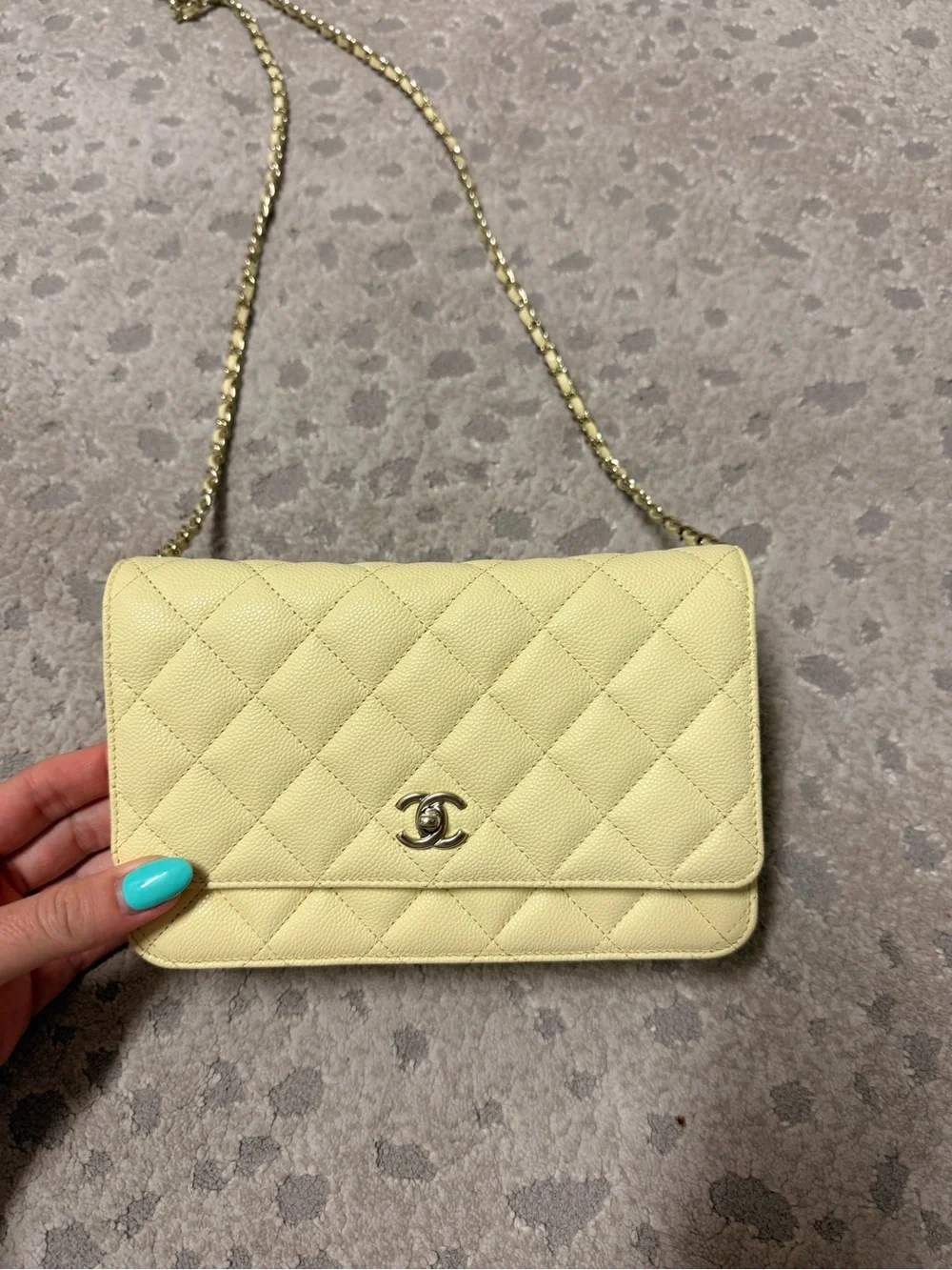 CHANEL wallet chain